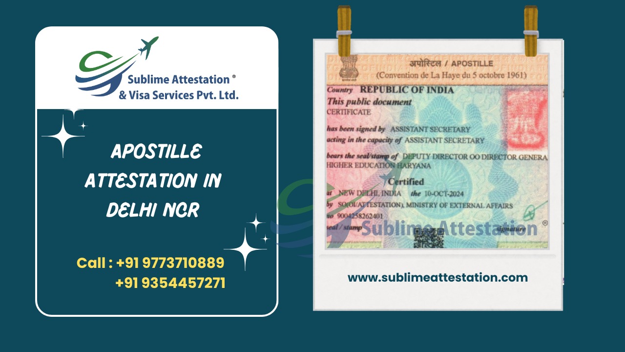 Certificate Apostille Service in Bangalore