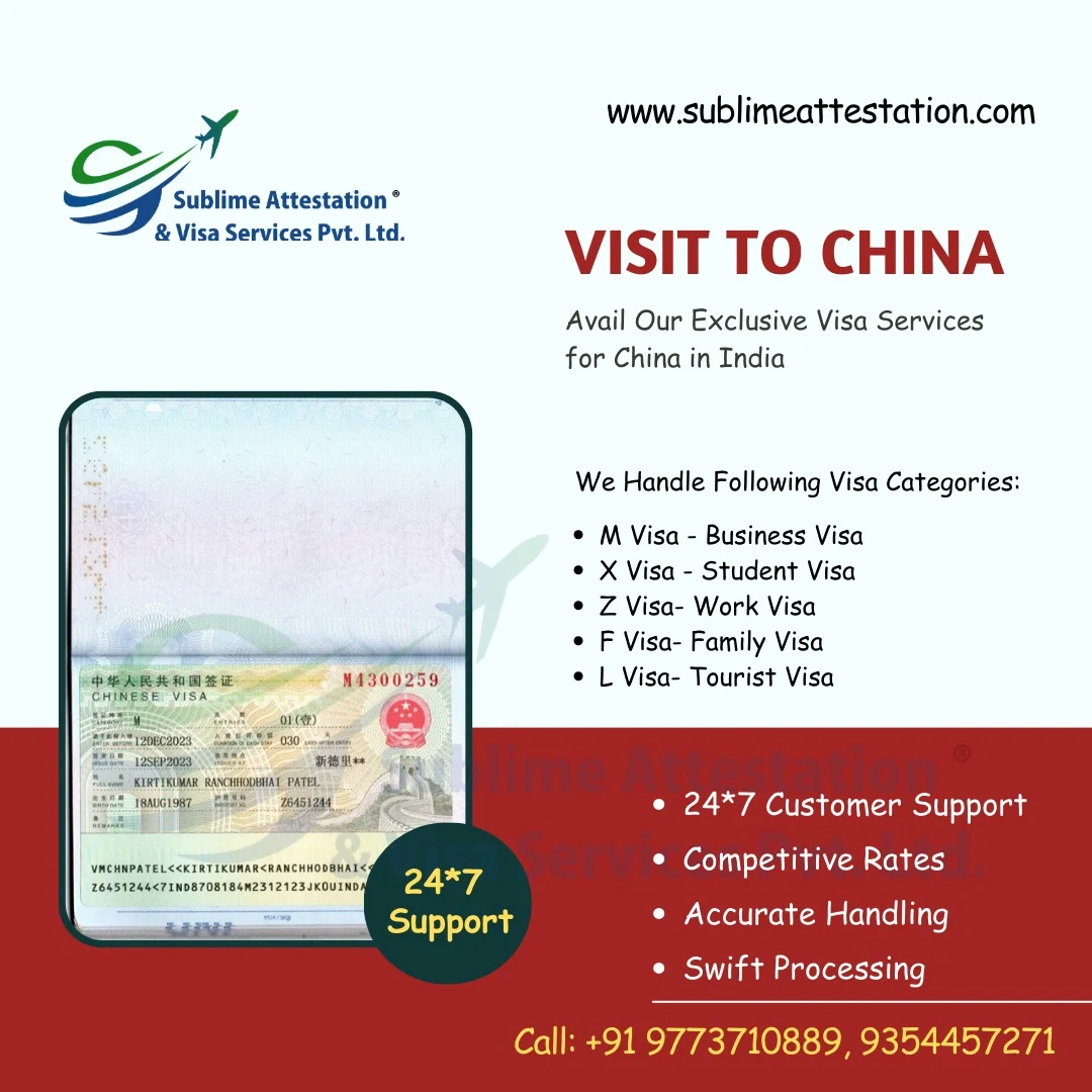 China Embassy Attestation Procedure In Delhi Mumbai Chennai 7100