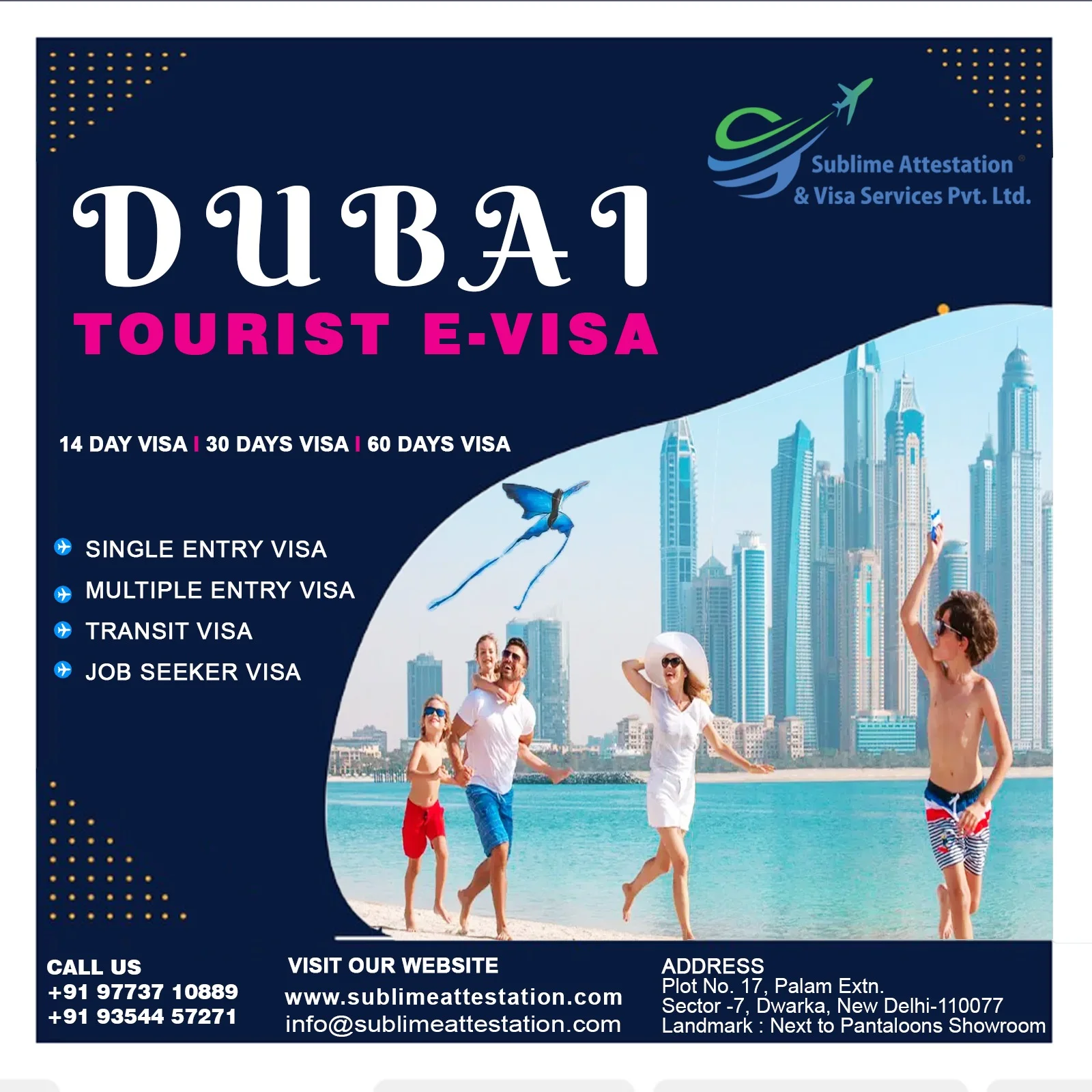 UAE Visa Services Get Dubai Visa in 24 hours in Delhi India